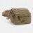 Men Waterproof Multi-pocket Waist Bag Canvas Large Capacity Multi-purpose Phone Bag Chest Bag Crossbody Bag Shoulder Bag