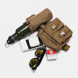 Men Nylon Camouflages Multifunction Outdoor Water Bottle Waist Bag Tactical Bag