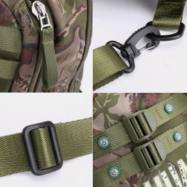 Men Camouflages Multifunction Large Capacity Waterproof Sport Chest Bag Shoulder Bag Crossbody Bag Backpack