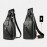 3PCS Men Chest Bag Wallet Belt Set Casual Multifunction Wear- Resistant Chest Bag Crossbody Shoulder Bag Gift Set