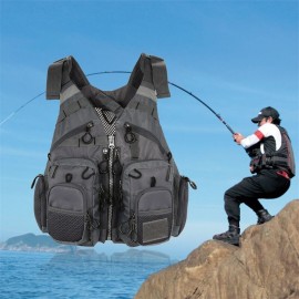 Men Fishing Reflective Multifunctional Tactical Sea Fishing Life Bag Chest Bag  Bag Fishing Bag