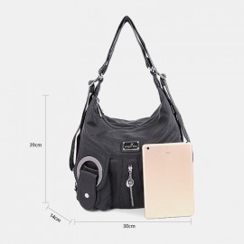 Women Multi-carry Waterproof Anti-theft Large Capacity Crossbody Bag Shoulder Bag Handbag Backpack