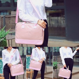 Women Large Capacity Waterproof Light Weight Handbag Shoulder Bag Business Bag