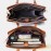 Women PU Leather Large Capacity Multi-pocket Casual Business Convertible Tote Handbag Crossbody Bag