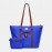 Women 2Pcs Large Capacity Waterproof Casual Tote Bag