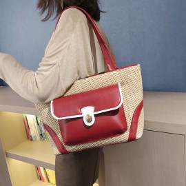 Women Casual Large Capacity Multifunction Handbag Shoulder Bag
