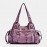 Angel Kiss Women PU Leather Multi-carry Solid Color Crossbody Bag Shoulder Bag Tote Handbag