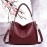 Women Large Capacity Solid Tassel Tote Bag Crossbody Bag Handbag
