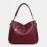 Women Large Capacity Solid Tassel Tote Bag Crossbody Bag Handbag